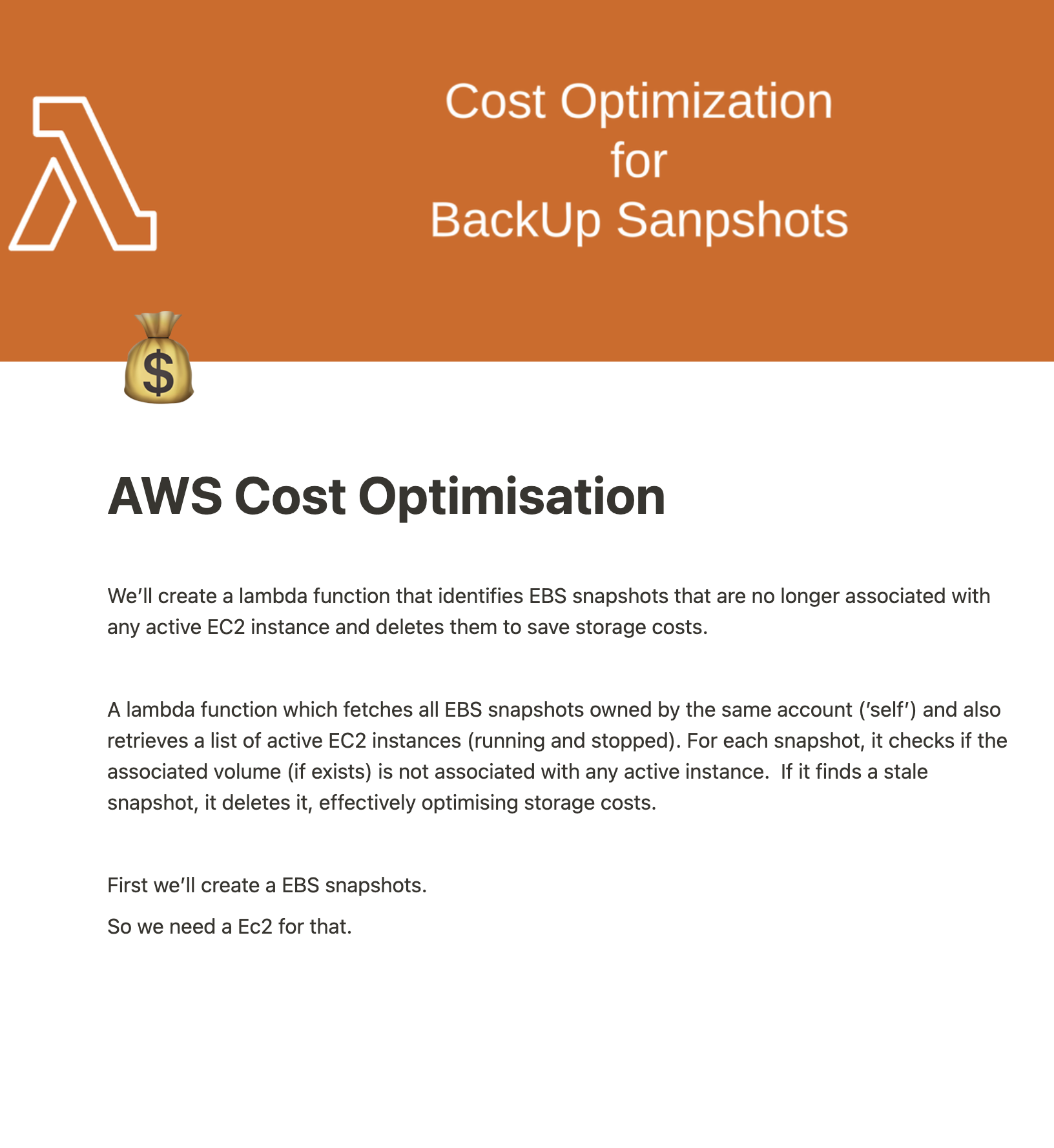 AWS Cost Optimization