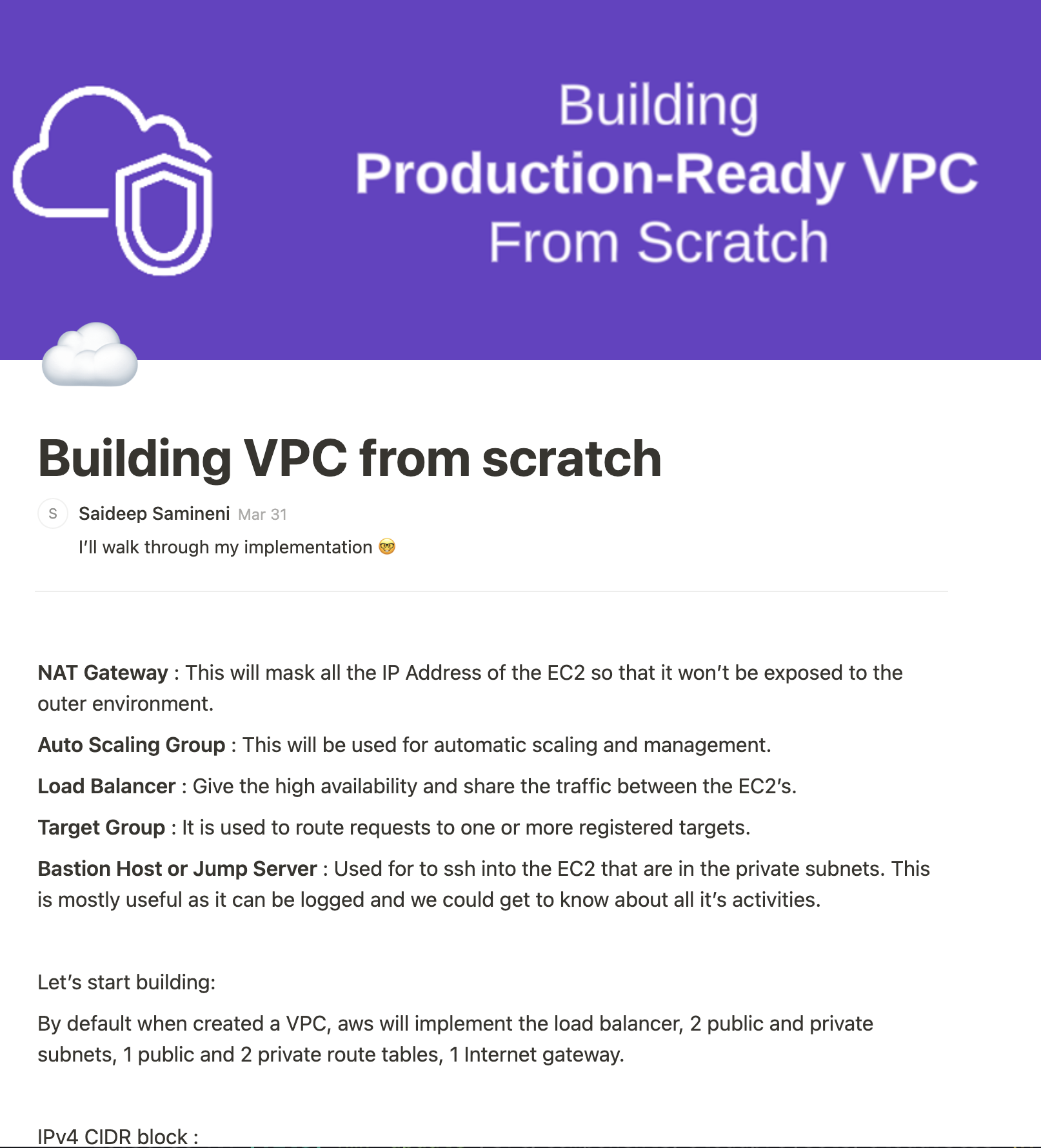 VPC Architecture Guide